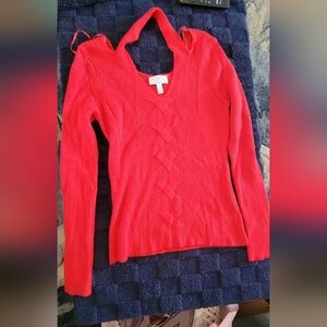 Women's Red Sweater